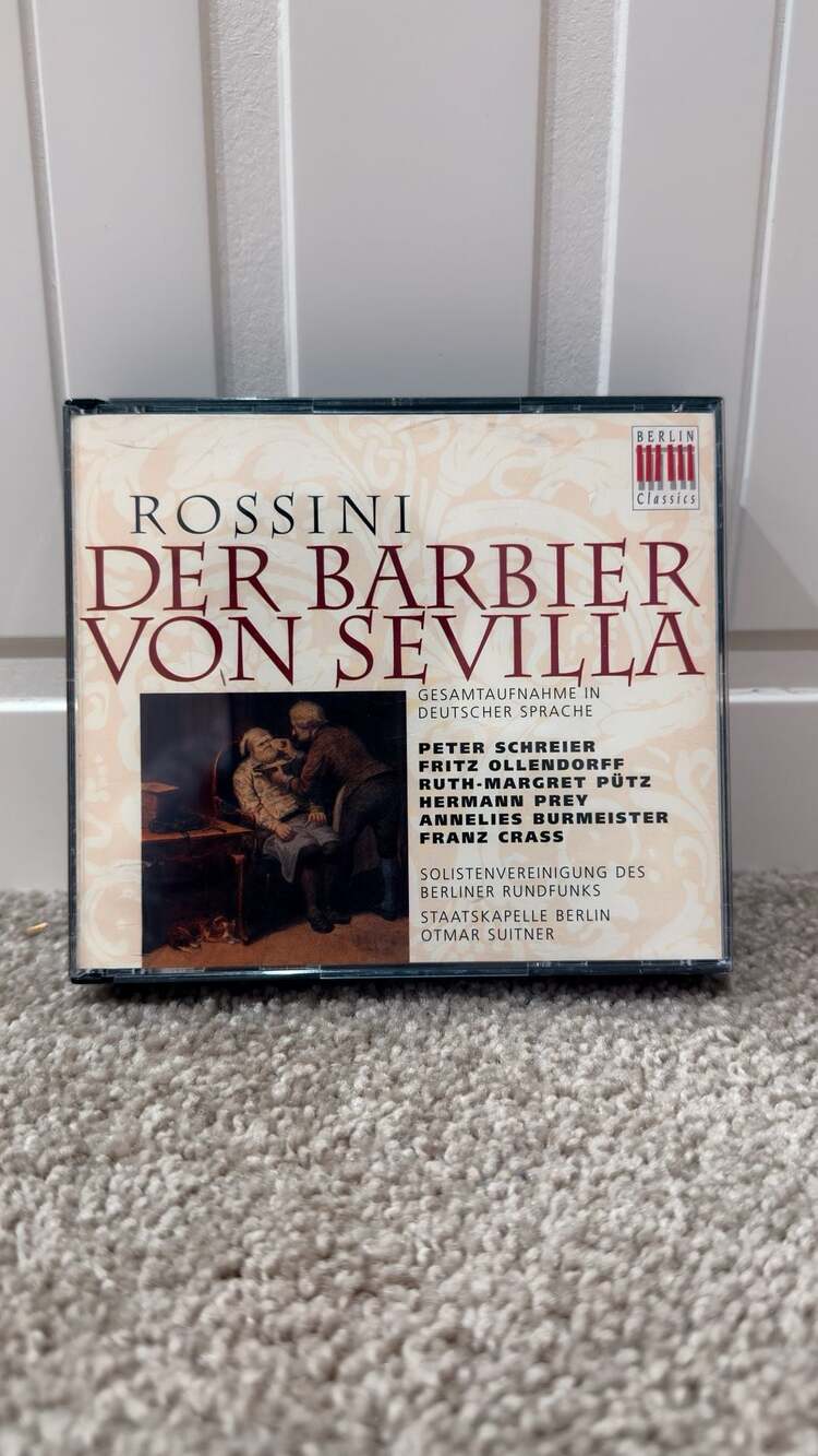 Rossini Der Barbier von Sevilla Berlin Classics 2-CD Album